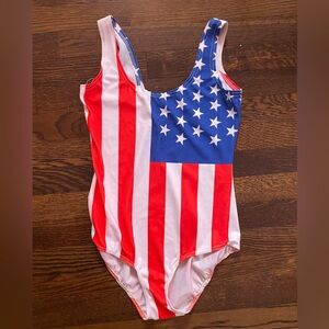 American Flag Bodysuit